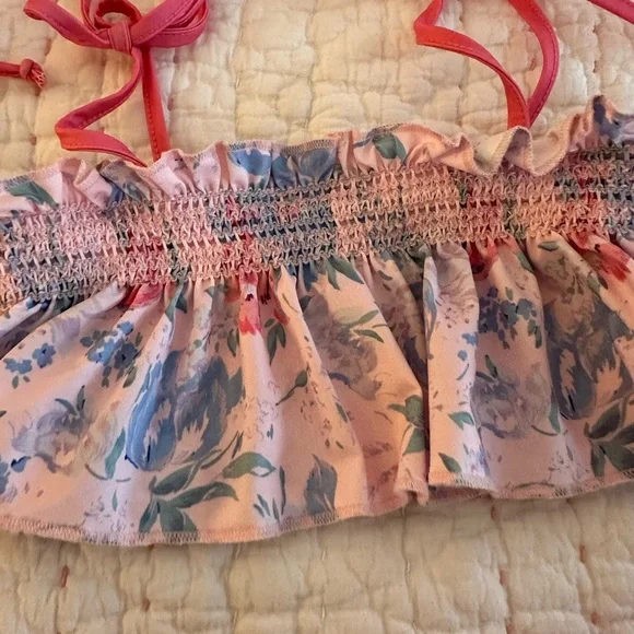 LoveShackFancy girls 7/8y bikini